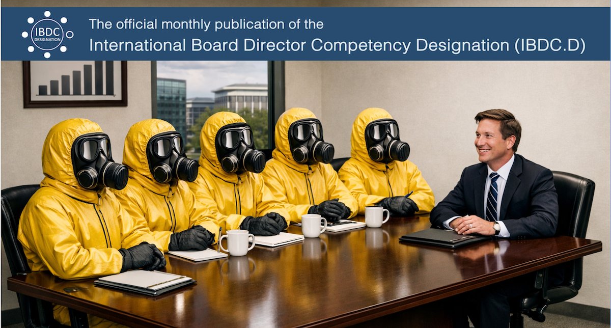 Check out my latest article: The End of Periodic Governance - Why Continuous Oversight Is Becoming the New Standard for Modern Boards - linkedin.com/pulse/end-peri… via <a href="/LinkedIn/">LinkedIn</a>