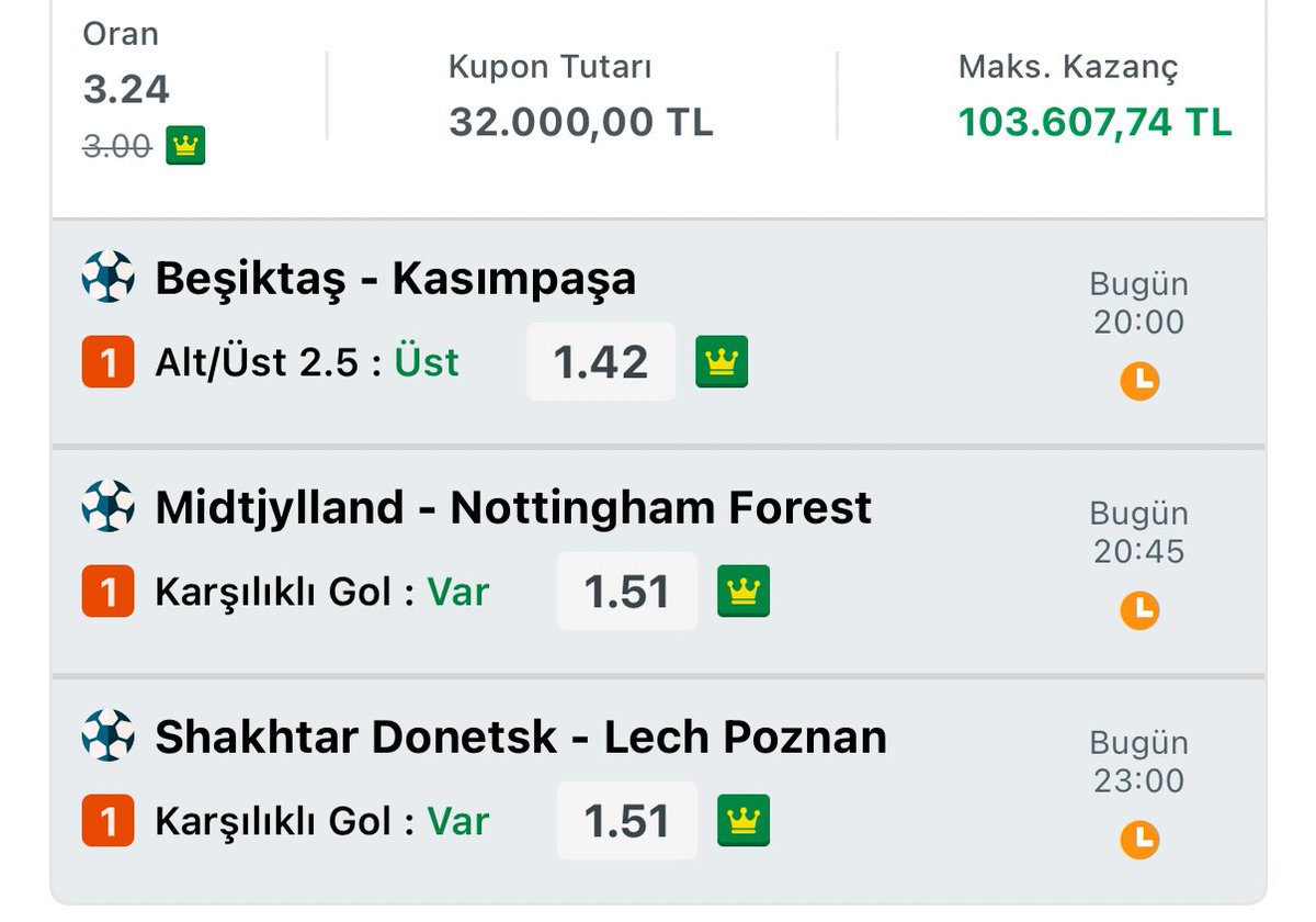 kakayedek's tweet photo. Kasa Kuponu / Bol şans 🔥

Kupon kazanırsa bu paylaşımı beğenen 5 kişiye toplamdan 5000₺ nakit https://t.co/fHyrXGRSPF