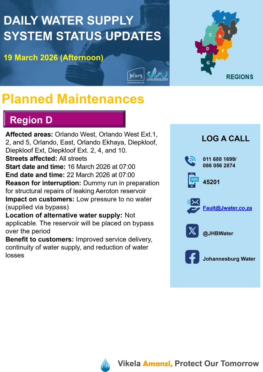 Johannesburg Water tweet media