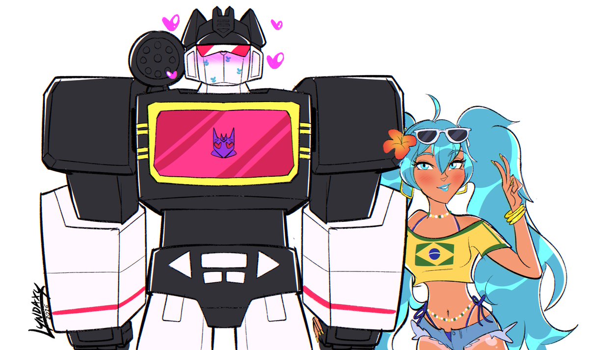 LyndaxyArt's tweet photo. G1 SOUNDBLASTER X BRAZILIAN MIKU🤖🇧🇷🩵 https://t.co/hUHh9hCgzC