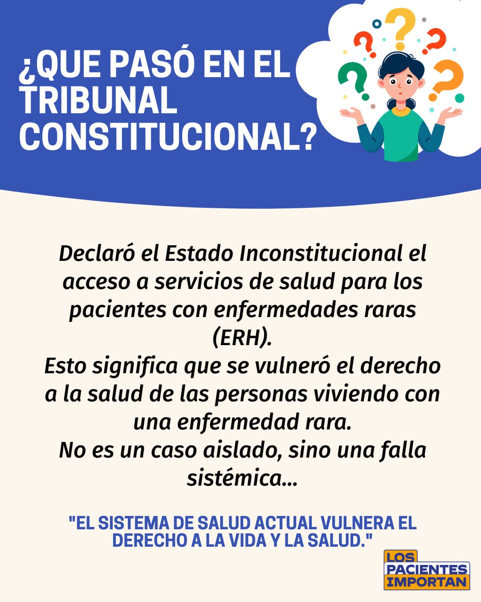 Los Pacientes Importan tweet media