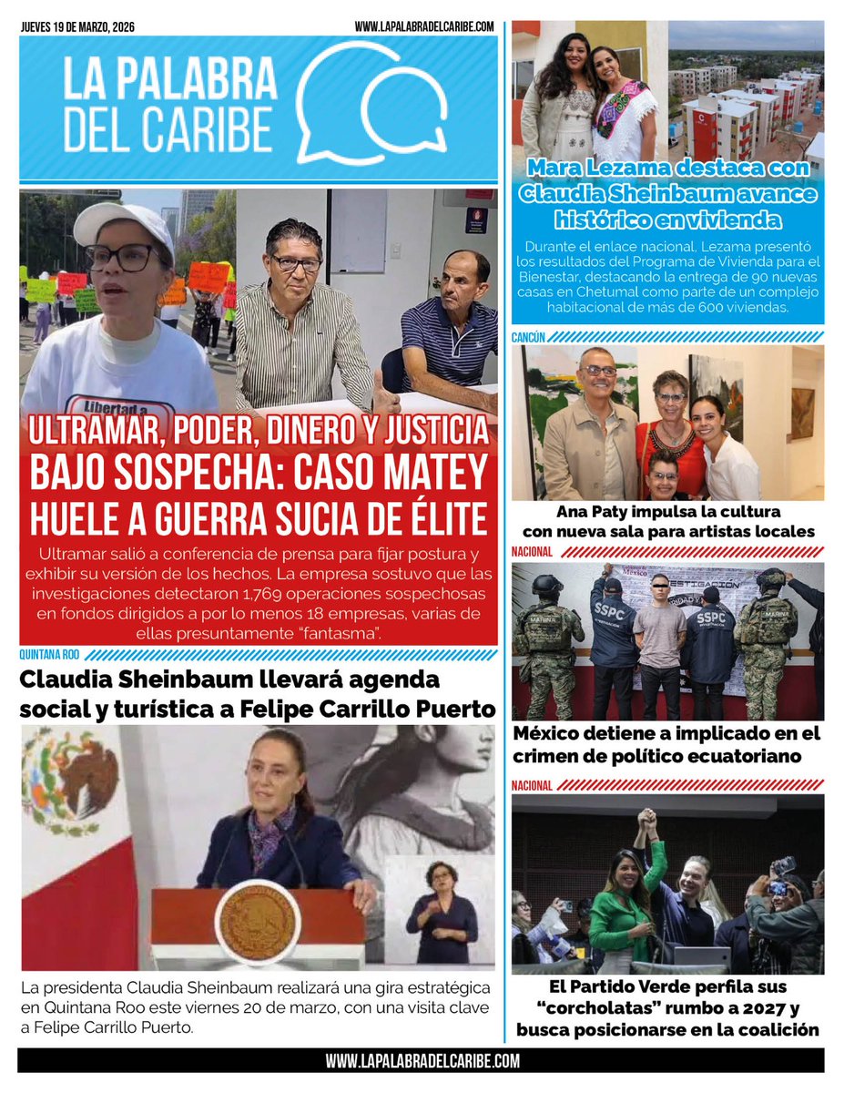 LA PALABRA DEL CARIBE MX tweet media