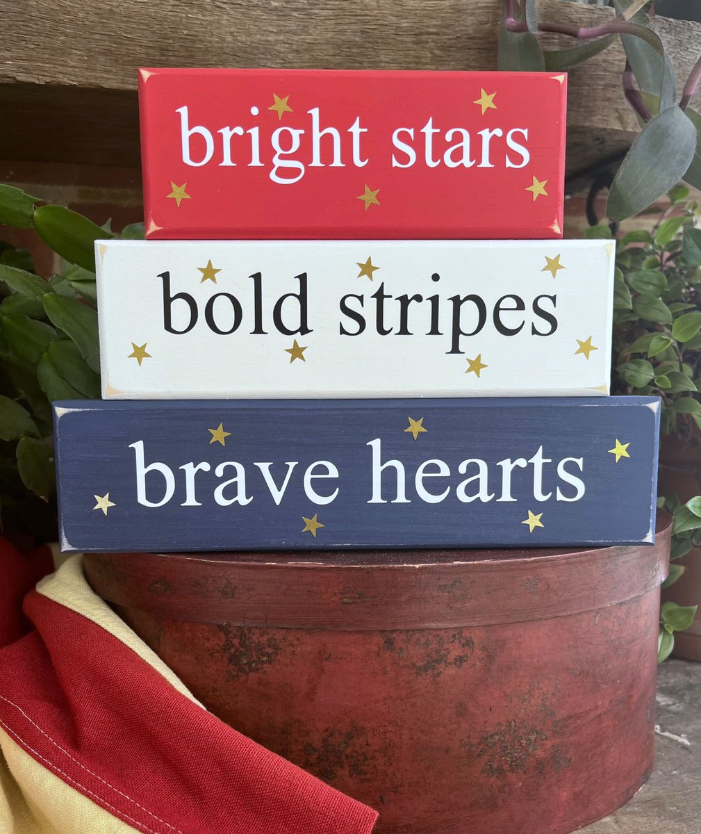 CountryWorkshp's tweet image. Bright Stars. Bold Stripes. Brave Hearts Blocks #Patriotic #Stackingblocks  #americana #smilett23 countryworkshop.net/products/brigh…