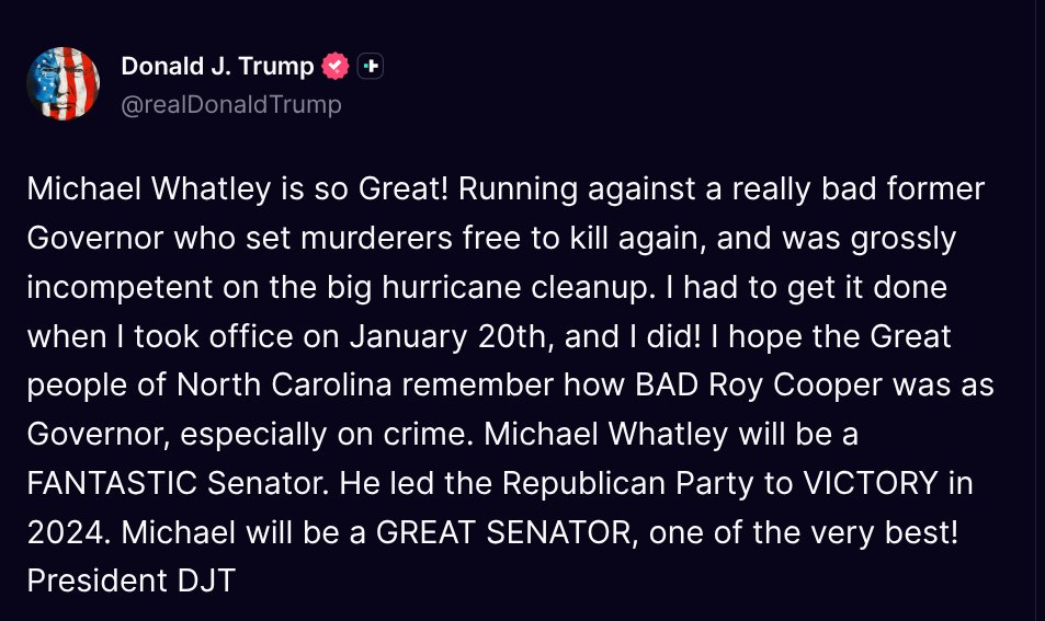 Fan Donald J. Trump 🇺🇸 TRUTH POSTS tweet media