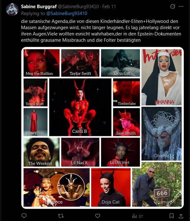 BRechercheteam's tweet image. Ich dachte eigentlich, diese unterbelichteten #Trump-Supporter und #QAnon-Anhänger wie Sabine wären schon seit Jahren in Tunneln verschwunden und würden sich schämen, bis zum Sankt-Nimmerleins-Tag. Aber nein, sie kriechen wieder ans Tageslicht - es geht schließlich um die Kinder!