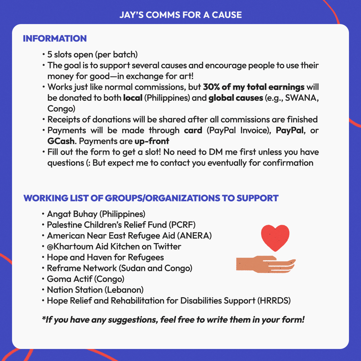 jay ⏳ coⓂ️ms open! tweet media