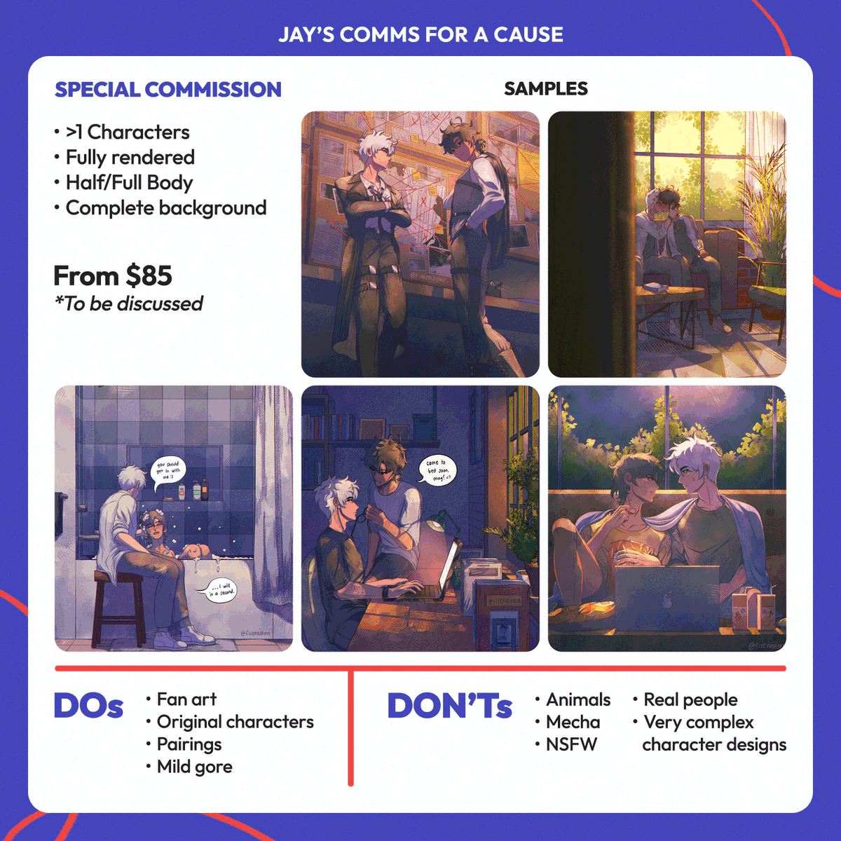 jay ⏳ coⓂ️ms open! tweet media