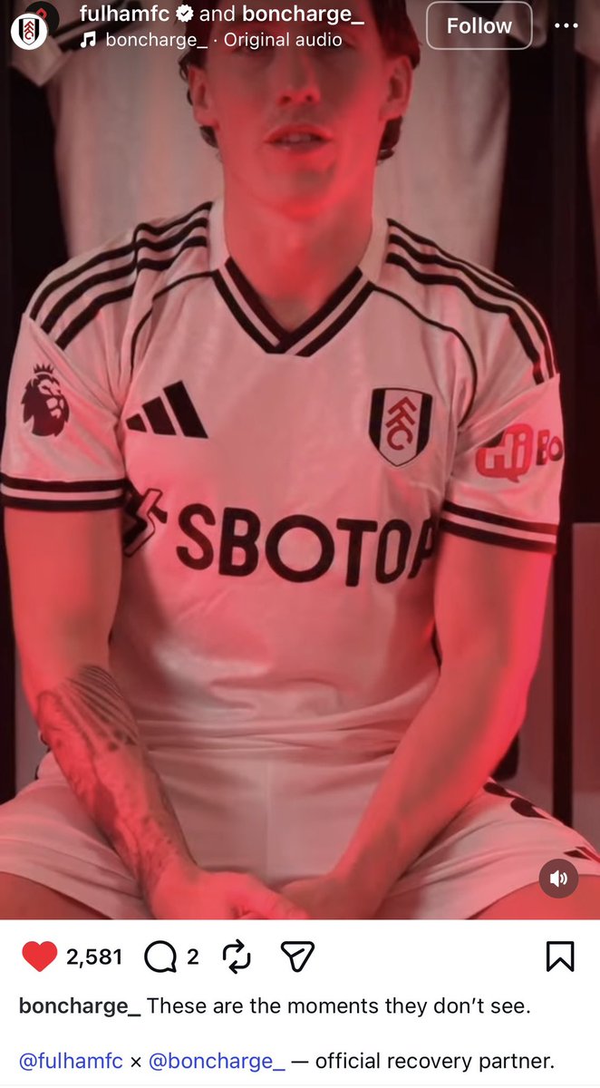 big giants/fulham fan Cameron Acken tweet media