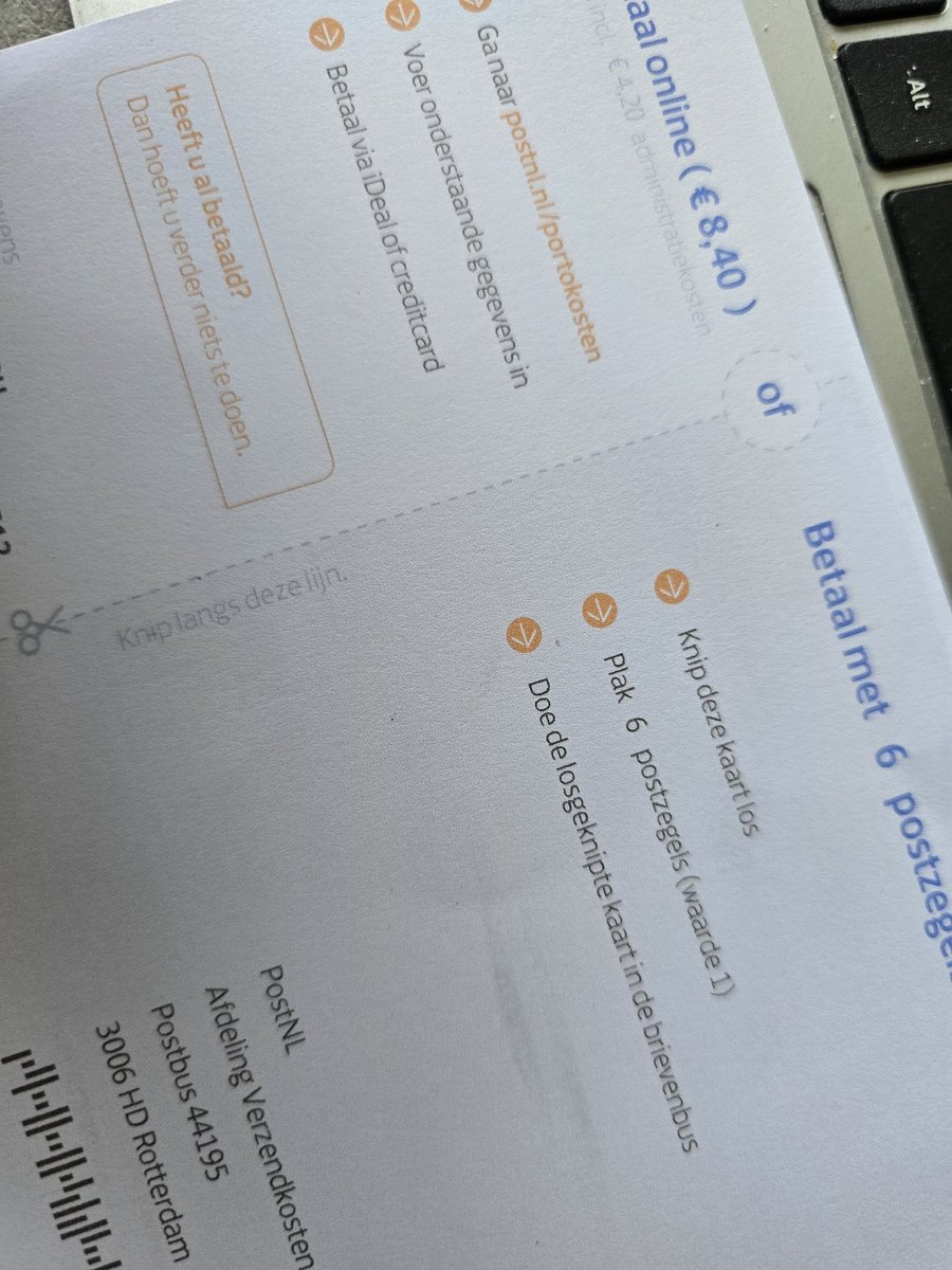 epvdmeer's tweet photo. Hey @PostNL kunnen jullie rekenen? Ja? Nou reken er dan maar niet op dat ik dit betaal.. https://t.co/M5hTrviZDj