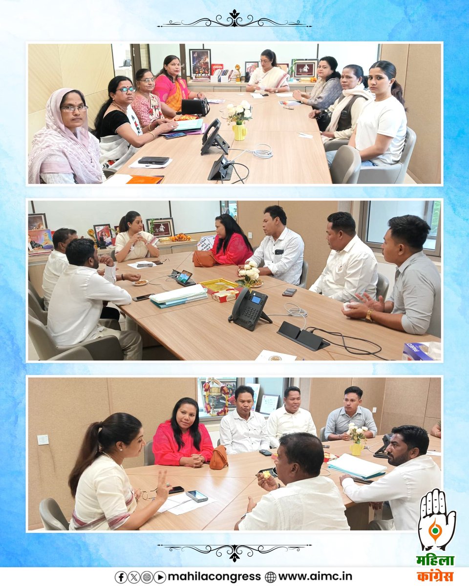 All India Mahila Congress tweet media