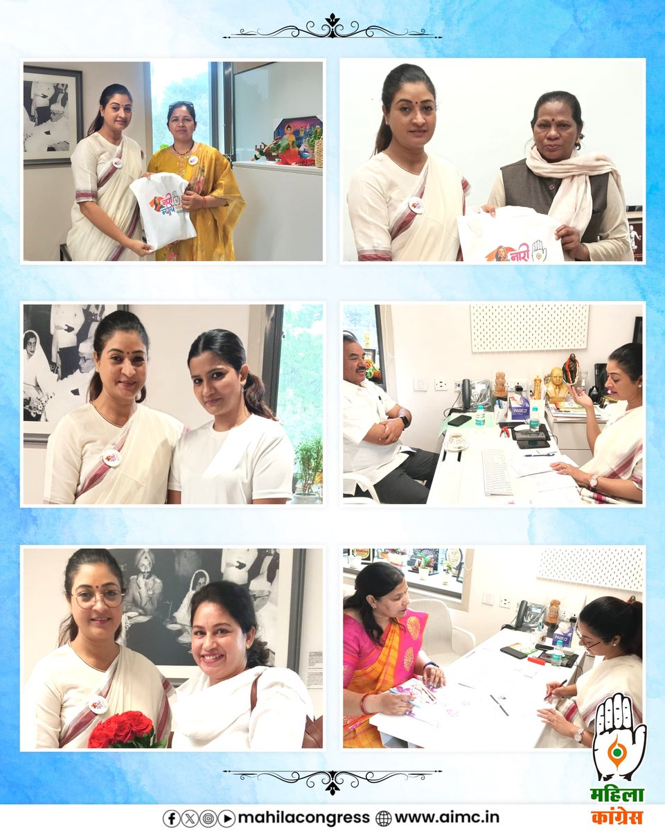 All India Mahila Congress tweet media