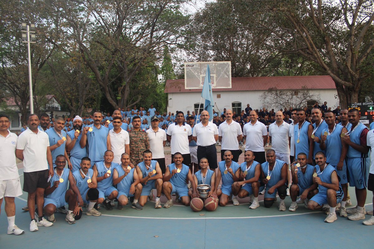 The PRCN SD Course Inter-Company Basketball Championship at NCC OTA (K) ended on a high note with exciting matches, strong team spirit, and great sportsmanship. Rana Pratap Company won the final.
#NCC #OTA #Kamptee #InterCoyCompetition 
<a href="/HQ_DG_NCC/">National Cadet Corps</a>
<a href="/PRODefNgp/">PRO Nagpur, Ministry of Defence</a>
<a href="/SpokespersonMoD/">Ministry of Defence, Government of India</a>