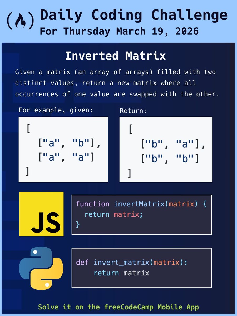 freeCodeCamp.org tweet media