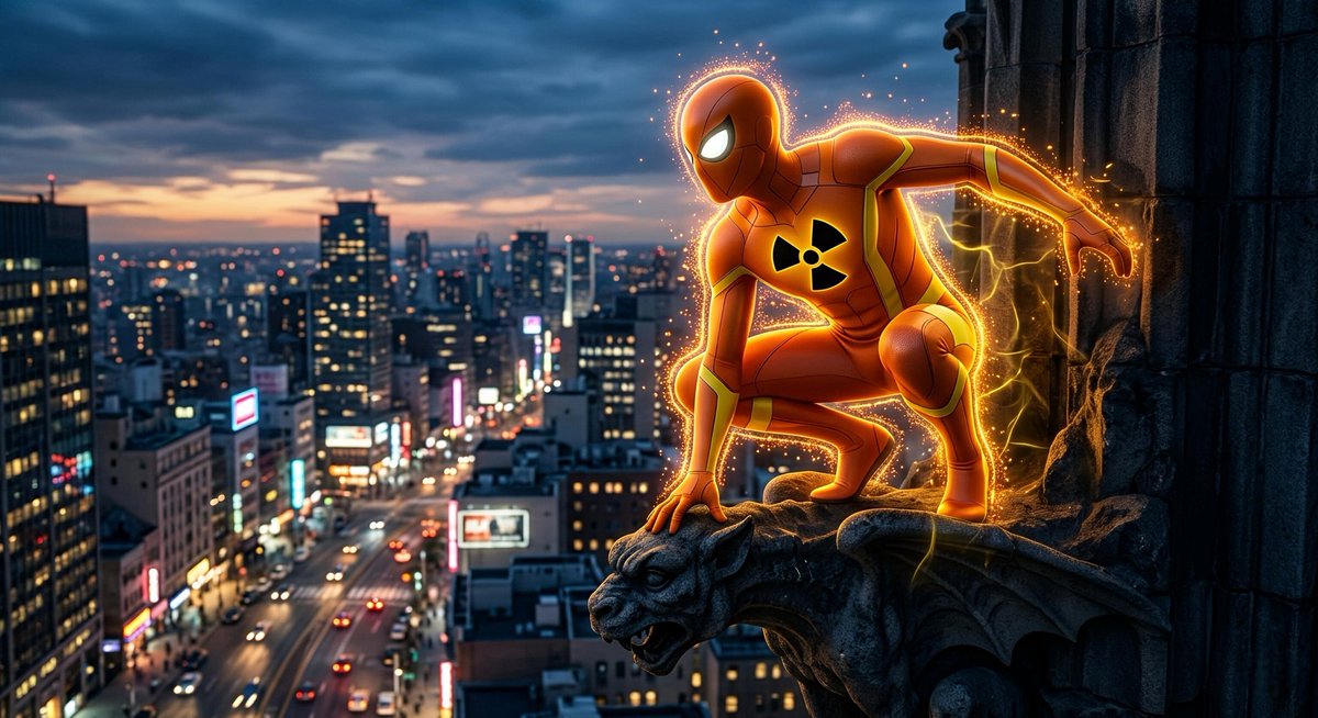 Good Thursday 🌞 Happy Friday Eve‼️
It's a Brand New Day, let's have some fun.
QT your Superhero Variant 💫
And backstory, (if you have one).

Here's mine: ☢️Atomic Spider-Man☢️

What if the man who tried to cure monsters… created something far worse?
Dr. Curt Connors—forever