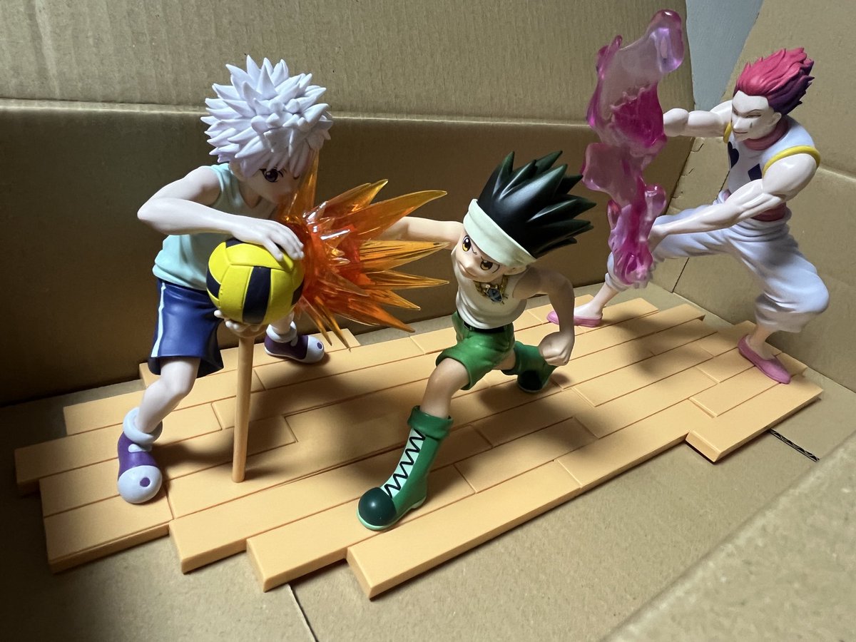 かなり無駄遣いしてしまったけど、HUNTER×HUNTERのG.I編のフィギュア