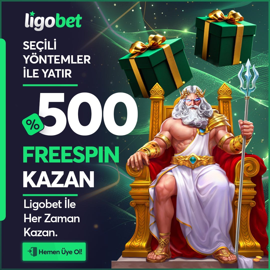 🌟SİZ İSTEDİNİZ LİGOBET TEKRAR GETİRDİ %500 ÖZEL BONUS GELDİ

🔄Tek Seferde 100TL ve 250TL arası Yatırıma %500 Freespin Anında Hediye 👀

⭐Geçerli Oyun :🎰 Sweet Bonanza 

📣BONUS KOD: YUZDE500

📣cutt.ly/htEZi7C7?Ligo-… Hemen Dene – Siteye ve Ödüllere Anında Ulaş