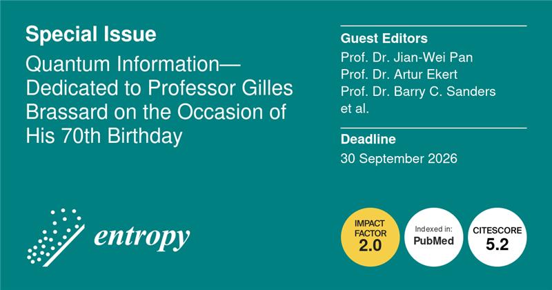 Entropy MDPI tweet media