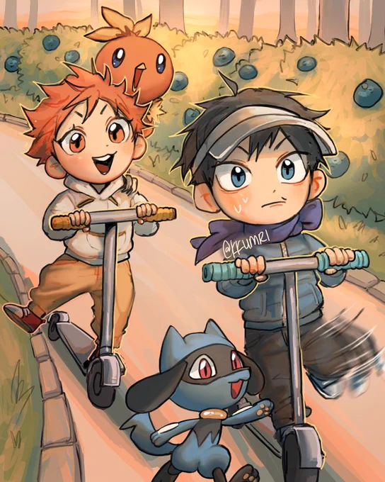 HAIKYUU X POKEMON #iwaoi #kagehina #bokuaka #kuroken