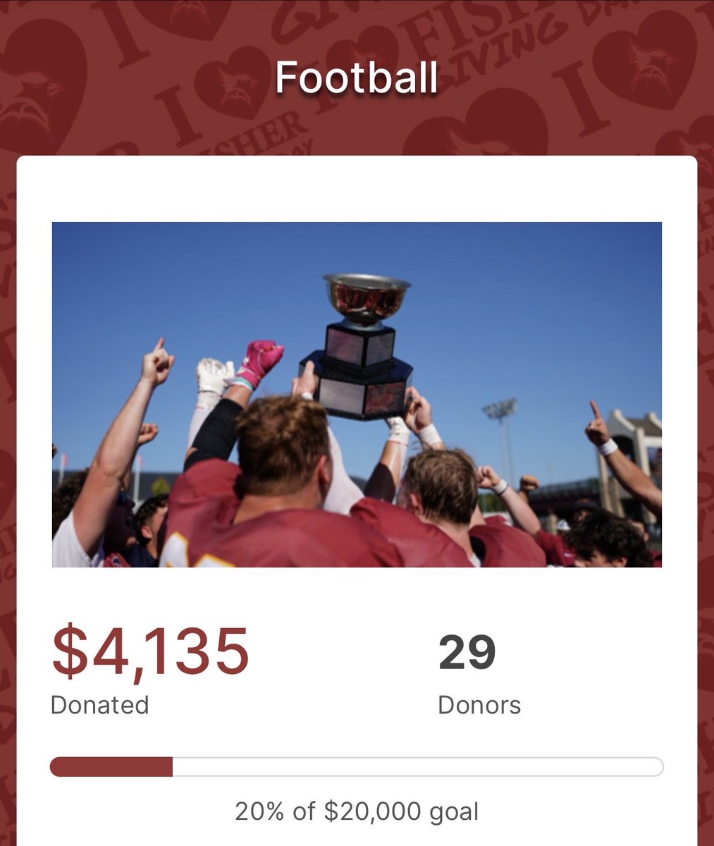 Fisher Football tweet media