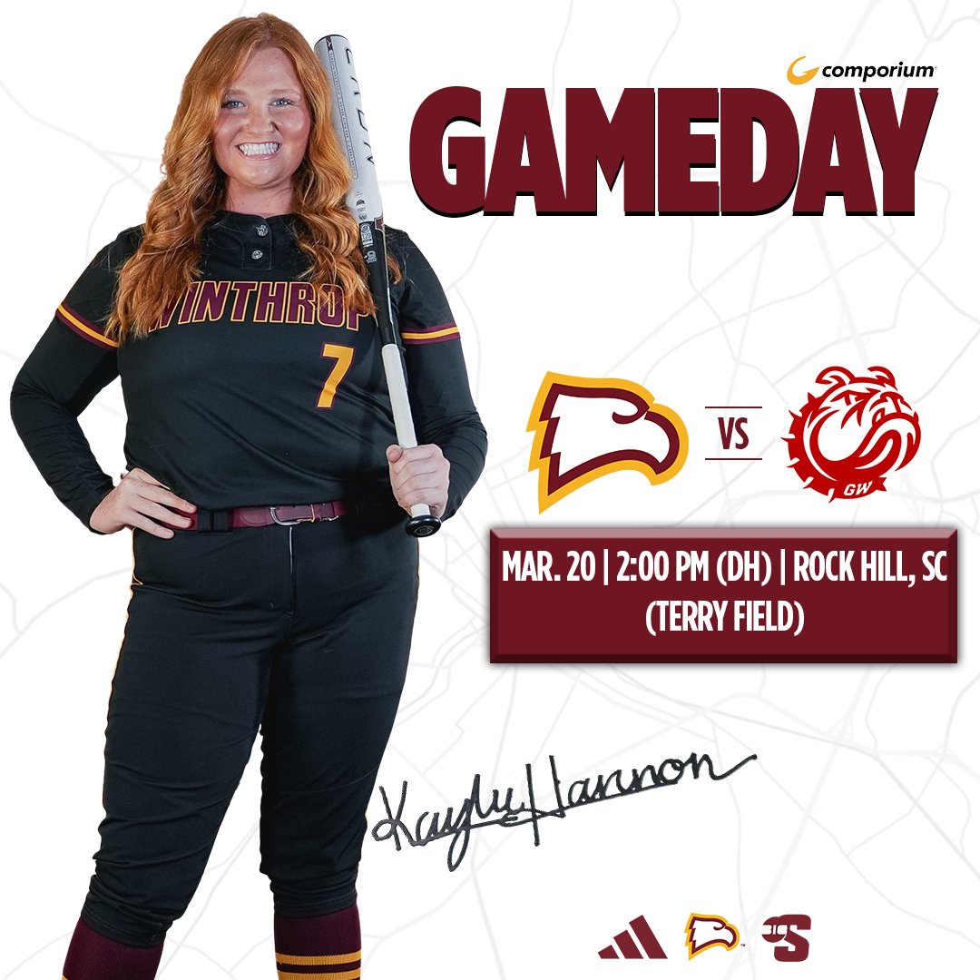 Winthropsoftbal's tweet photo. 𝟭𝘀𝘁 𝗕𝗶𝗴 𝗦𝗼𝘂𝘁𝗵 𝗛𝗼𝗺𝗲 𝗦𝗲𝗿𝗶𝗲𝘀

🆚Gardner-Webb
📍Rock Hill, S.C. | Terry Field
⏰2:00 PM | 4:00 PM
📊https://t.co/Qe6Qbrqgmw | https://t.co/9uA1sTl0js
📺https://t.co/raoai592cl | https://t.co/WIJbvU8LiF

#ROCKtheHILL | #BigSouthSB https://t.co/smhXN7bYqn