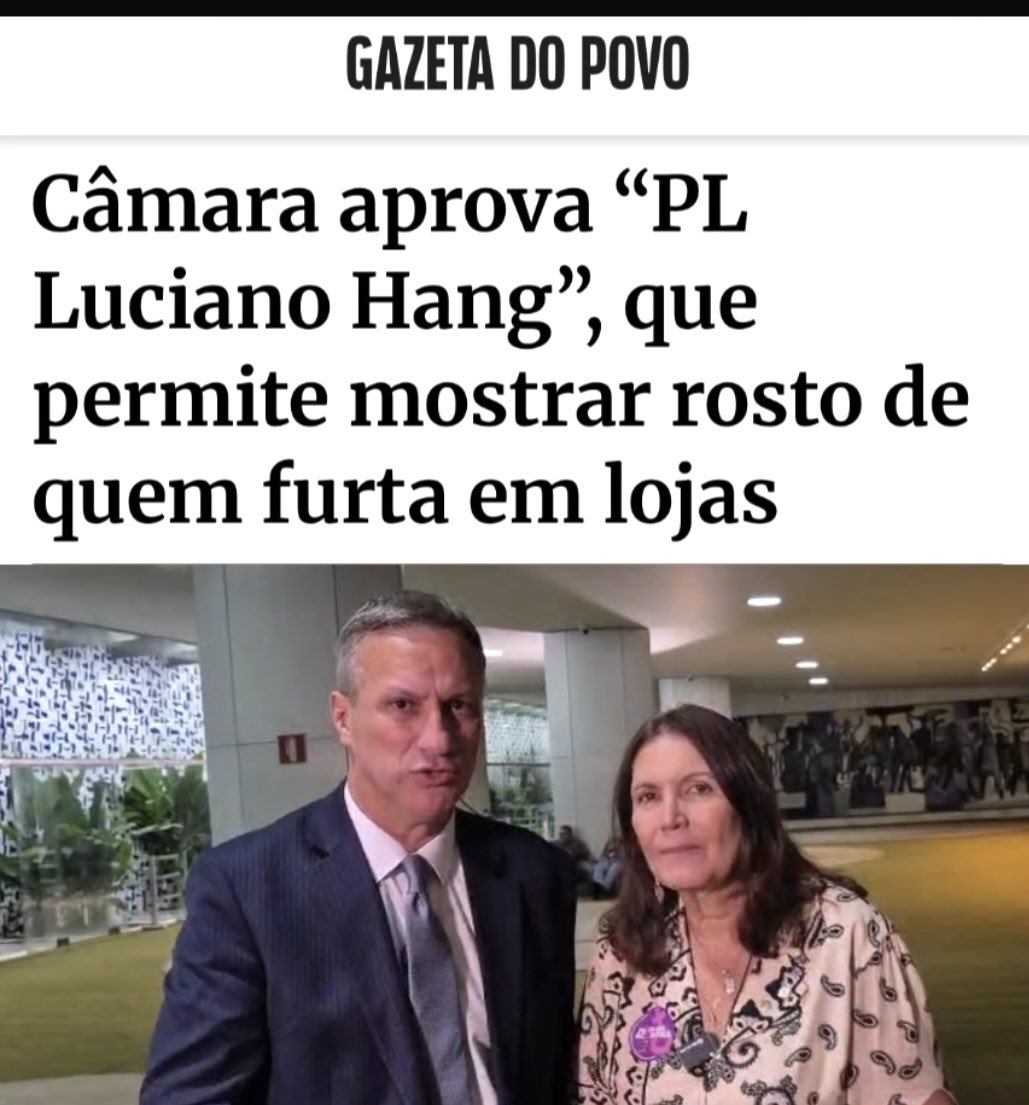 Sim, mostrar quem furta em lojas, farmácias, supermercados…