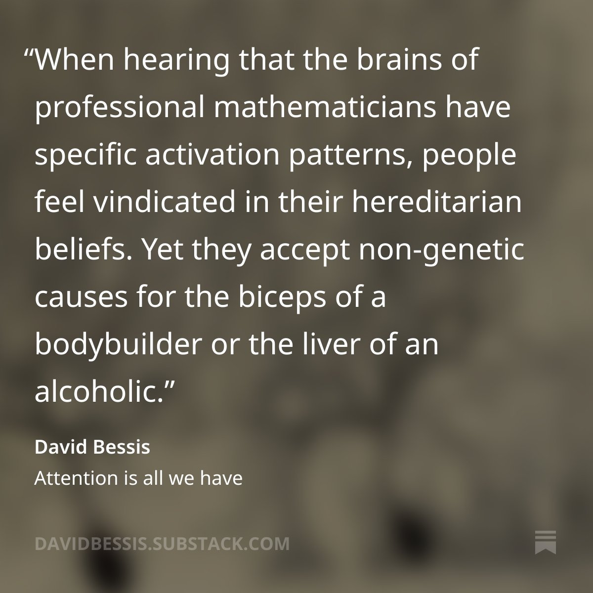 David Bessis tweet media