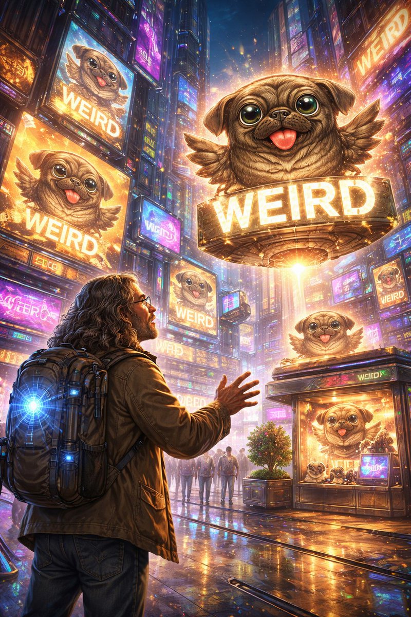 weirdcoin_xrpl's tweet image. A timeline where everyone and everything is weird is an interesting timeline.
$WEIRD #WEIRD #XRPL