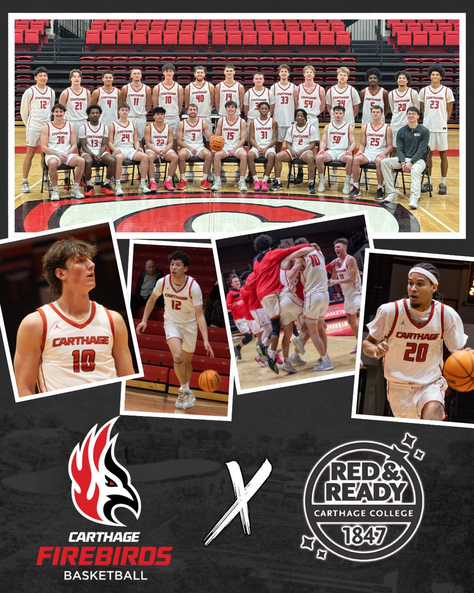 Carthage Men's Basketball tweet media