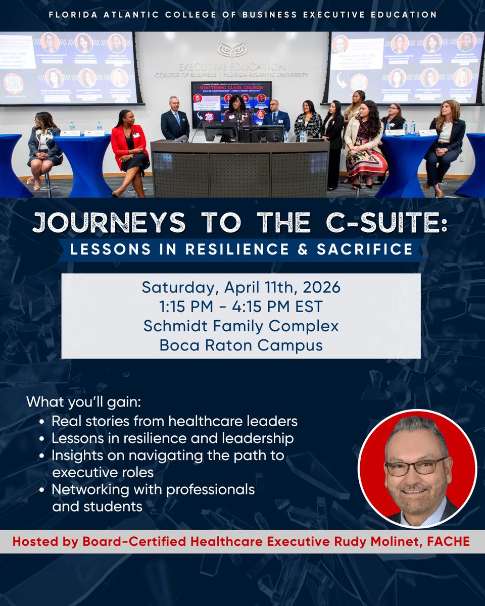 Florida Atlantic Executive Education tweet media