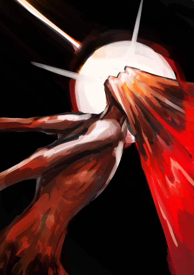elzyius's tweet photo. 008 - Deadly Shot, trying out some abstract styles, if this is gonna be something for the general audience i should make it somewhat safe? 

#digitalillustration #art #digitalpainting #digitalart #abstractpainting https://t.co/9iJydZHlYx