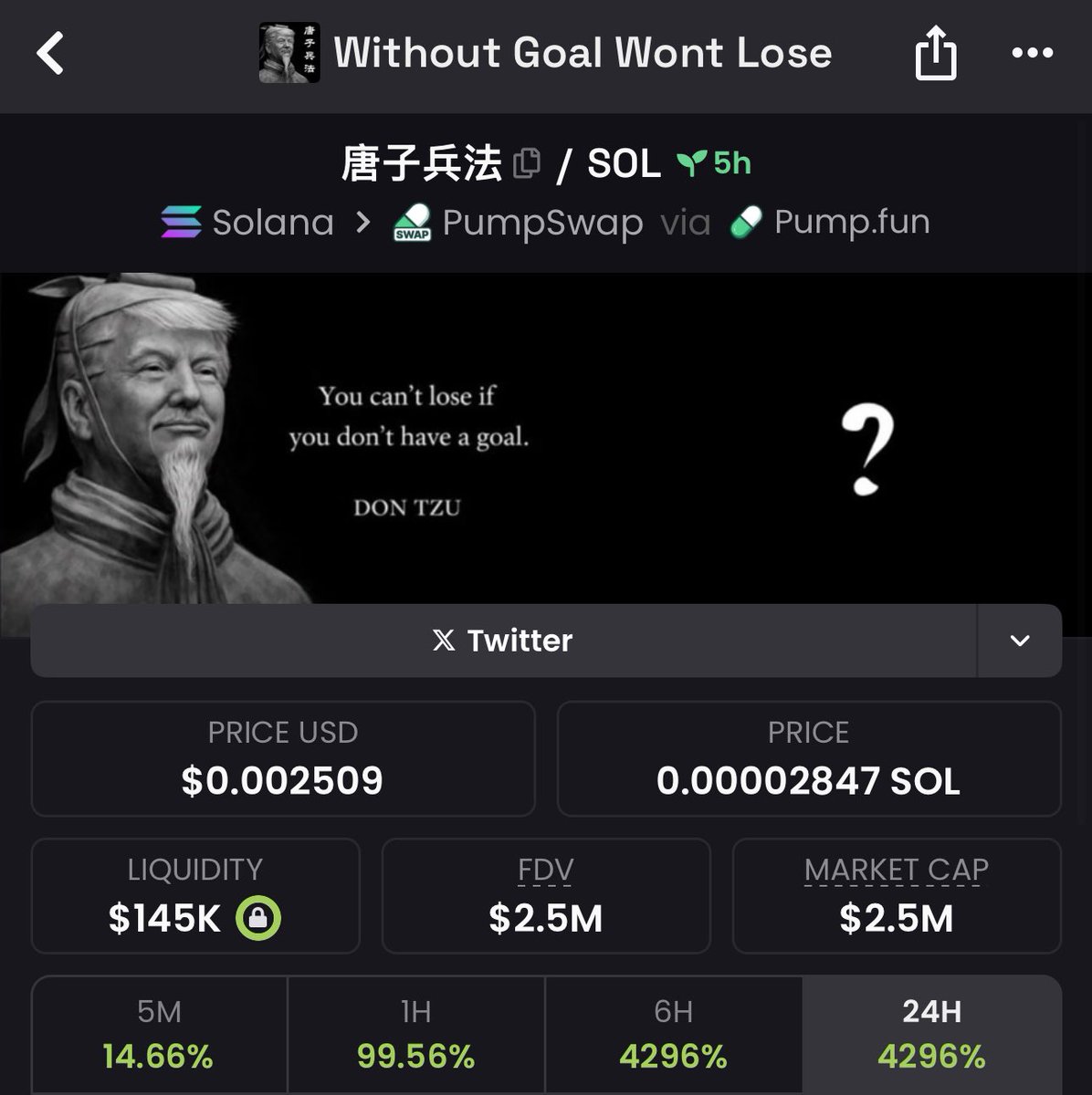 alpha memecoin tweet media