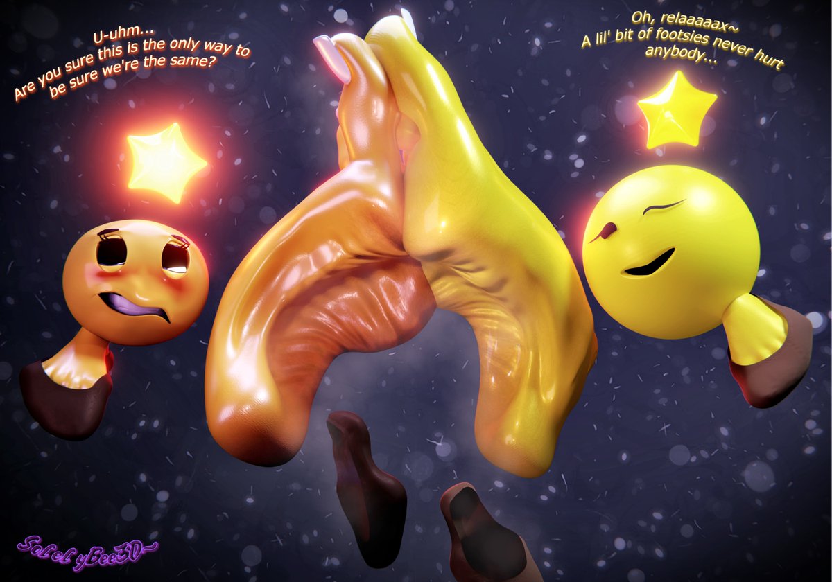 Starlow Feet from a while ago~

Starlow model (Right) by <a href="/willow_void/">VoidWillow</a> 
'Custom' Starlow model (Left) was made using Zapor's Cylindria