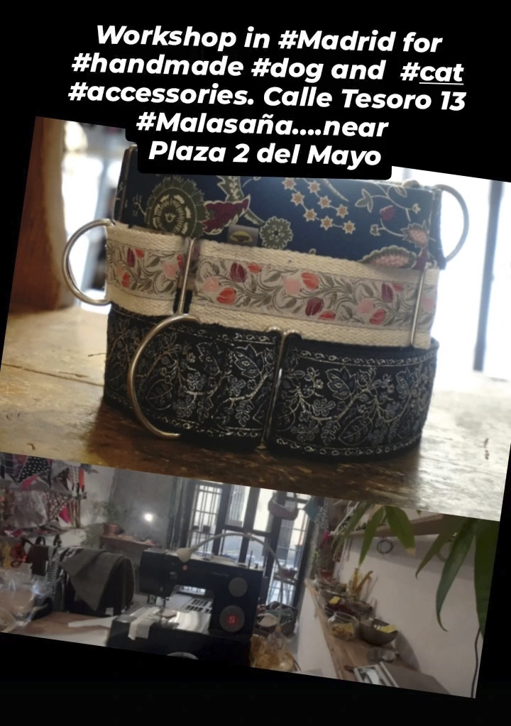 InfoHundsfutter's tweet photo. Atelier à Madrid pour #accessoires et #friandises #faitsmain. Situé Calle del Tesoro 13 à #Malasaña, près de la Plaza 2 de Mayo.

Nous créons des accessoires sur mesure, adaptés aux besoins de votre chien. Que ce soit le matériau (par exemple, extra doux, sans plastique ou hypoallergénique), la forme, la taille et l'utilisation (nous veillons, par exemple, à ce que l'accessoire ne gêne pas les aisselles lorsque votre chien court, ou que la laisse soit dotée d'une suspension extra-douce pour courir à ses côtés).

Nous préparons également des friandises et des repas sur mesure. Nous disposons déjà d'une grande variété de recettes et de formes.

Mais nous recevons aussi des demandes pour des formats mini pour les chiens qui ont des difficultés à mâcher leurs biscuits en raison de leur âge, ou pour des options sans gluten, ou encore sans un ingrédient particulier. Tout est possible. Car nous le fabriquons nous-mêmes.

Friandises #Vegan, #saines, #croustillantes et #moelleuses. Et tout cela #sans #additifs, #colorants ni #conservateurs #industriels.

Sugerencias

Resultado web con enlaces de sitio