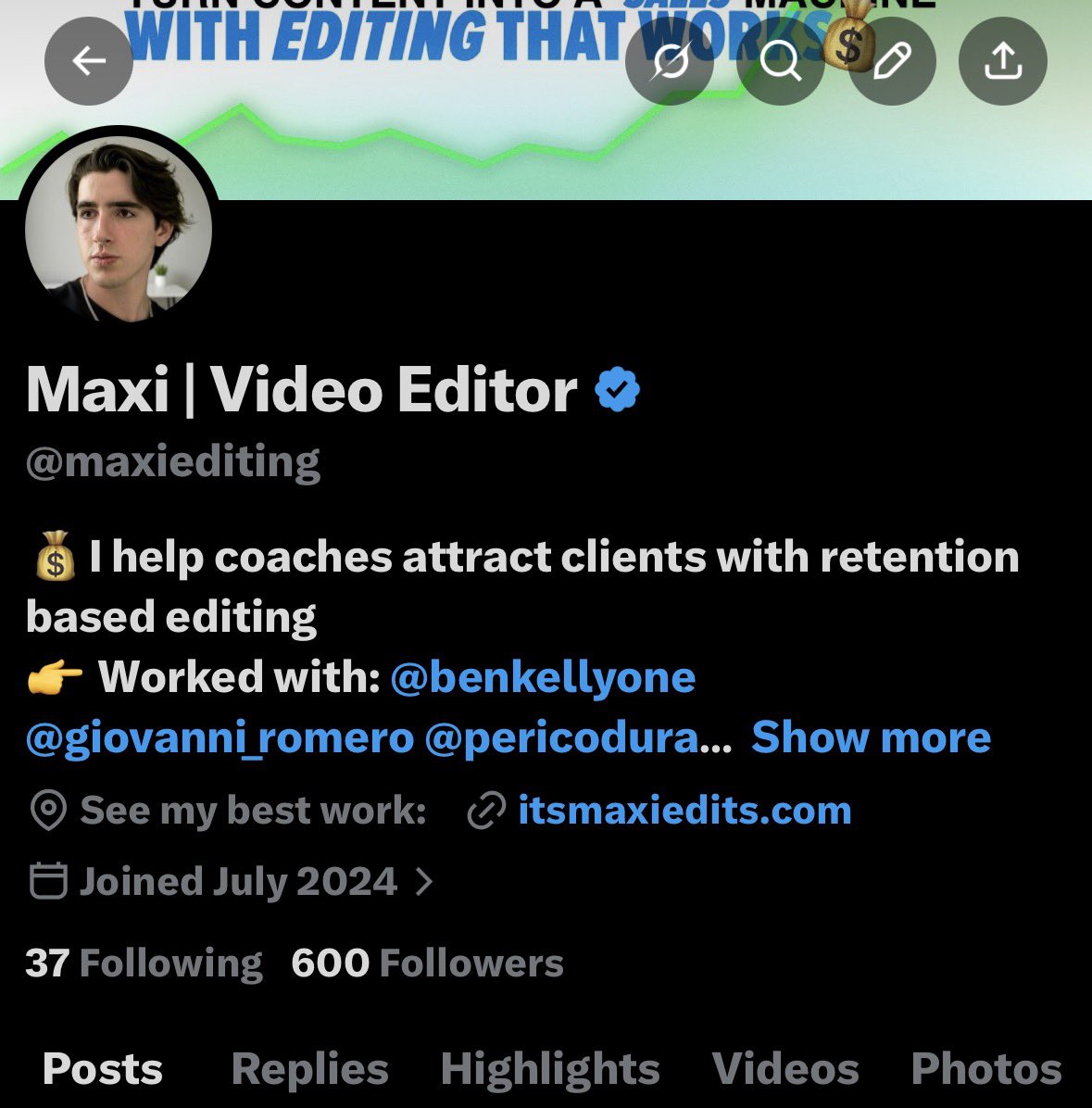 Maxi | Video Editor tweet media