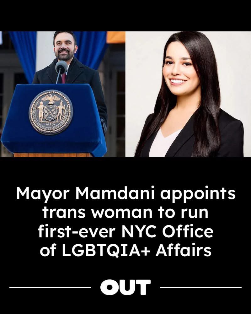 DemsAbroadCan's tweet image. New York City Mayor Mamdani just appointed Taylor Brown, the first transgender person in history to lead a New York City office or agency. She’ll run the Office of LGBTQIA+ Affairs. #diversitymatters 
#DemsAbroad #lgbtq #TransDignityMatters 
out.com/news/mamdani-o…