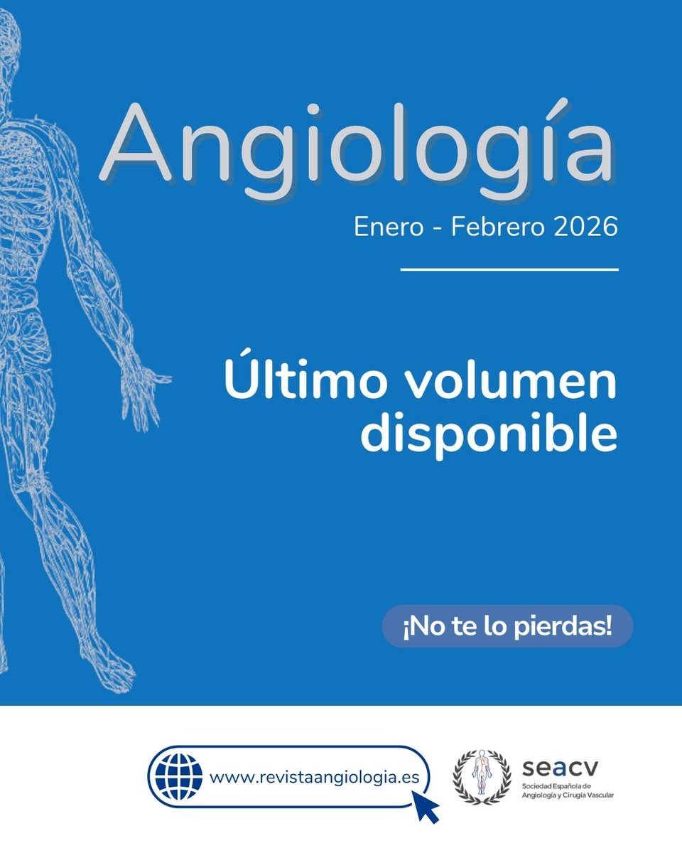 Sociedad Española de Angiología y Cirugía Vascular tweet media