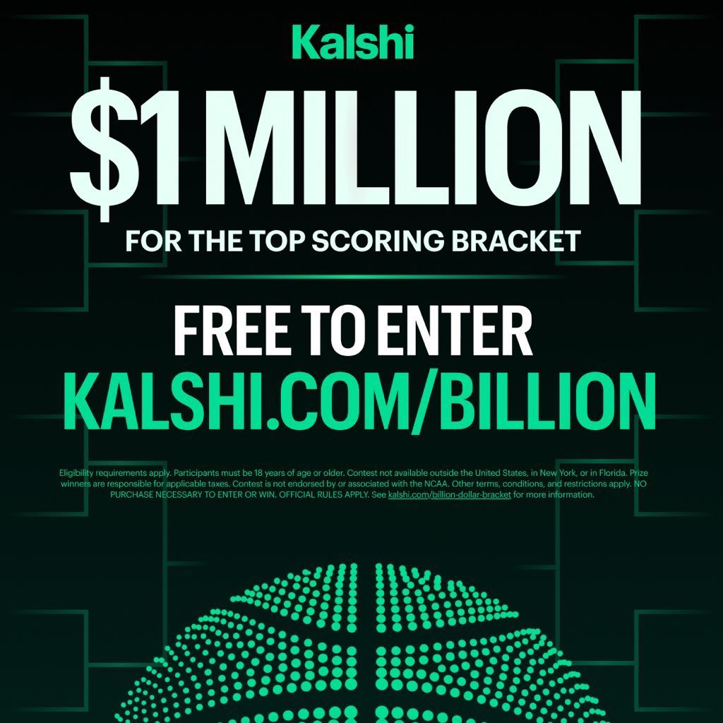 KalshiHoops's tweet photo. WILD — Only one NBA MVP since 2019 has played in March Madness.

SGA led Kentucky with 23.0 PPG over the first weekend in 2018.

Last chance to enter for FREE — best bracket wins $1 Million: https://t.co/C8Hhnfi1WP https://t.co/WbWwldmywX