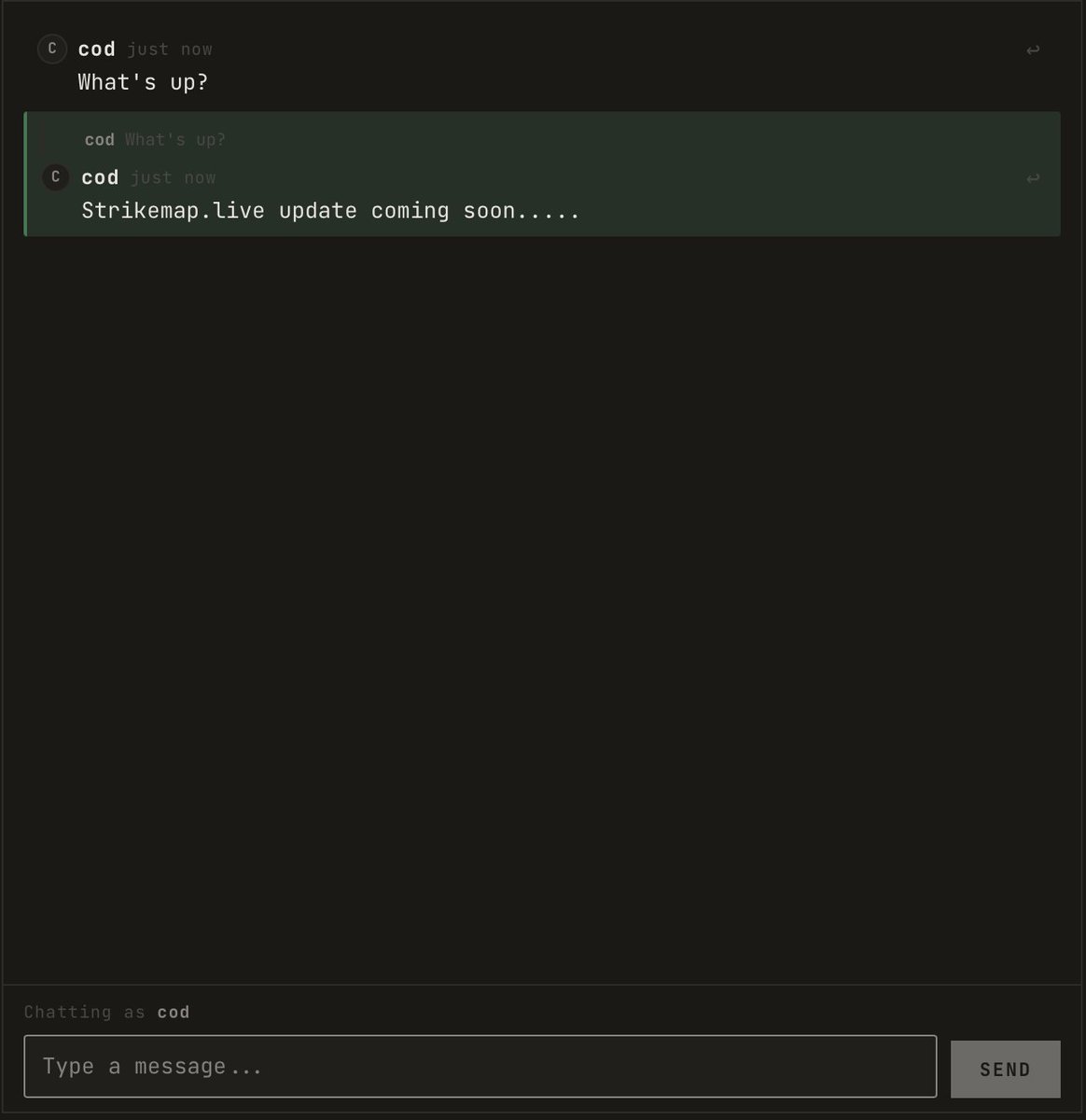 StrikeMap tweet media