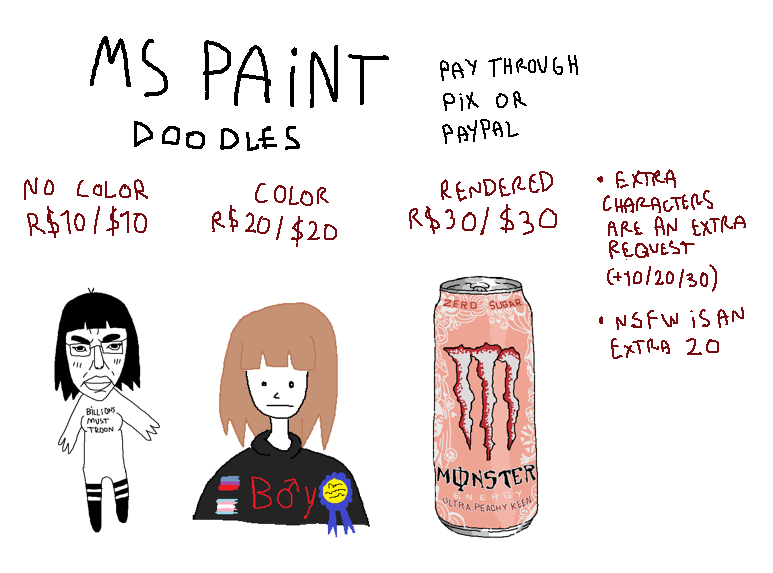 :3 (comms open) tweet media