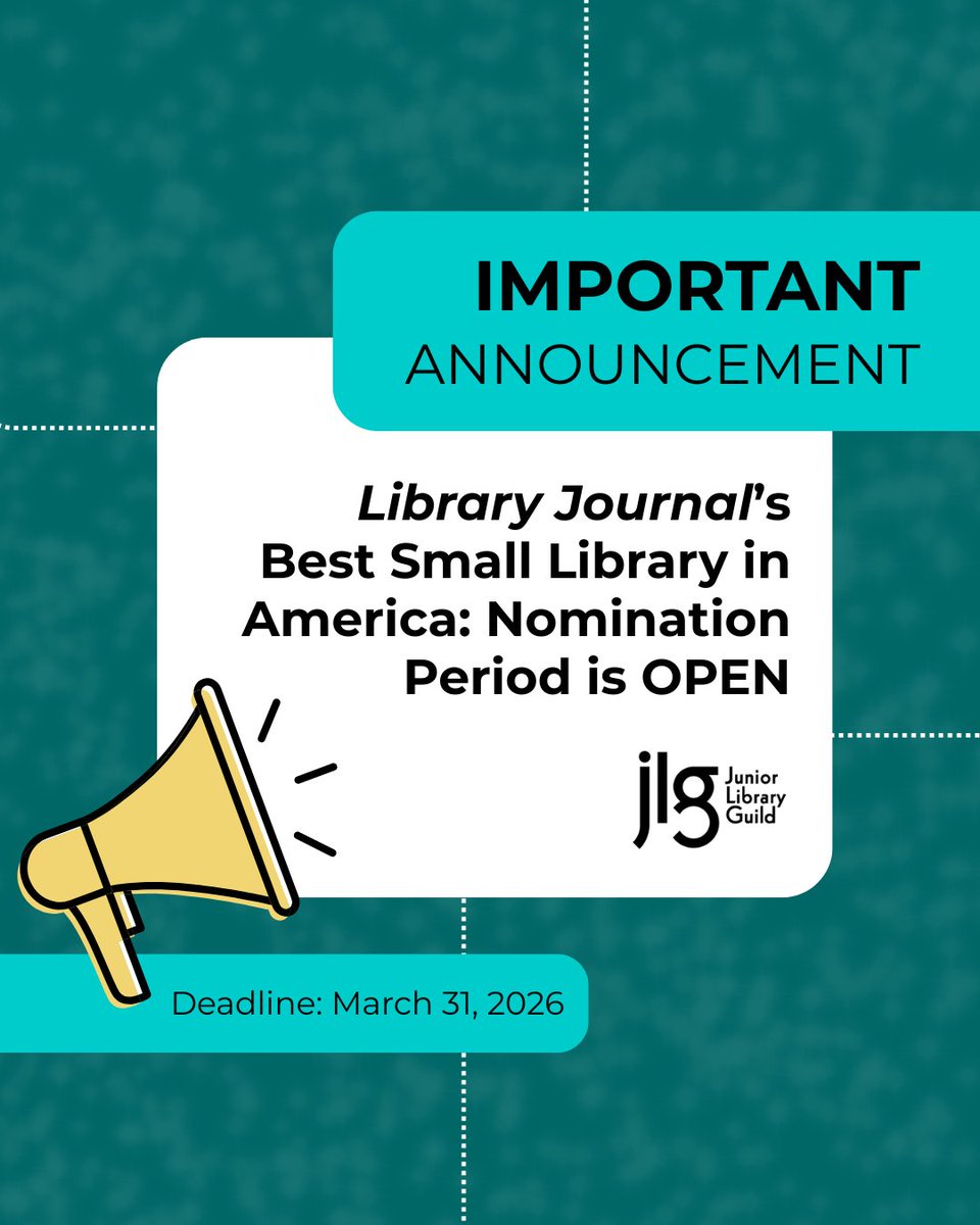 Junior Library Guild tweet media