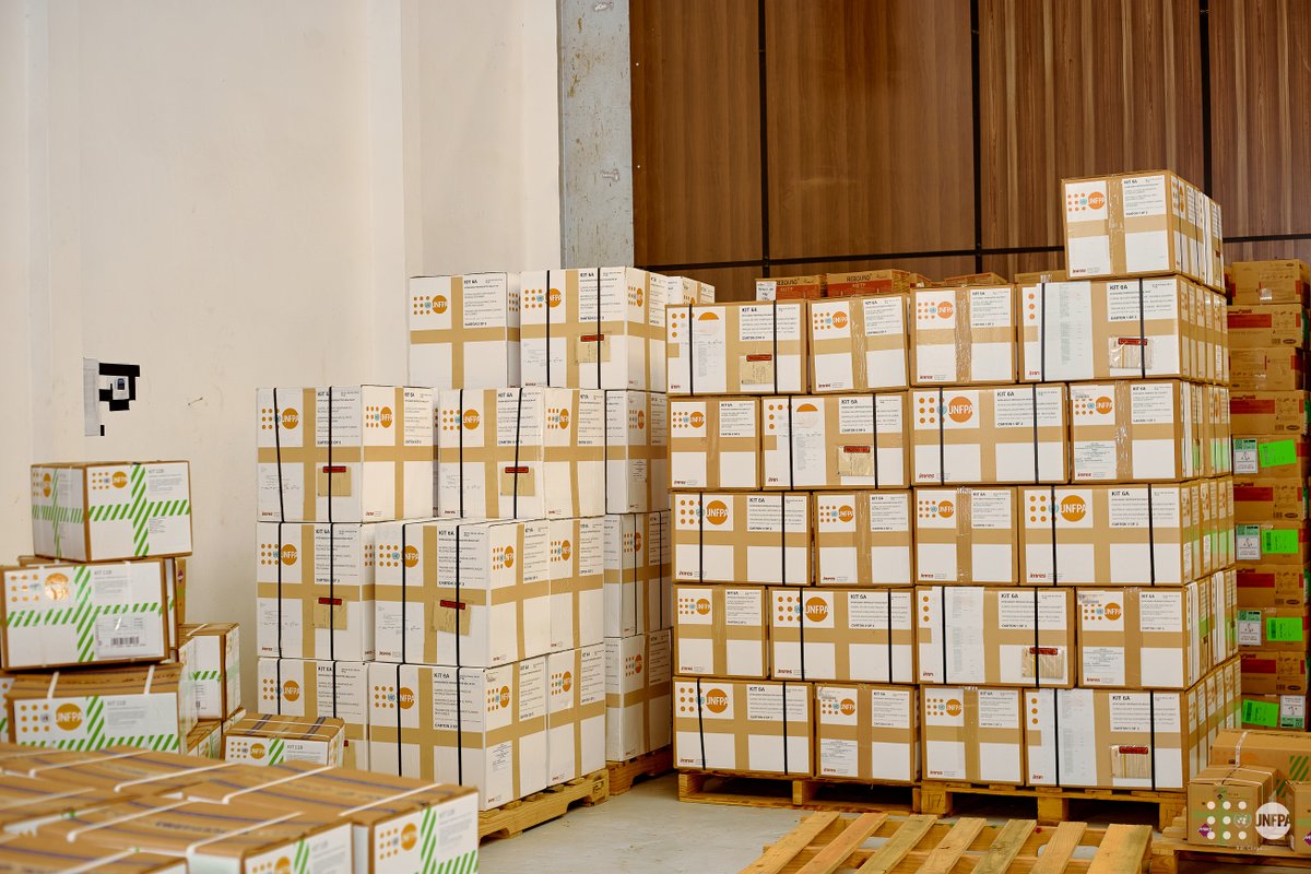 UNFPA_SCMU's tweet image. Thanks to the support of the @eu_echo and our strategic collaboration with HULO, UNFPA delivered 34 tonnes of reproductive health and dignity kits to support populations affected by the humanitarian crisis in Eastern Democratic Republic of Congo.

#UNFPAsupplychain #partnership