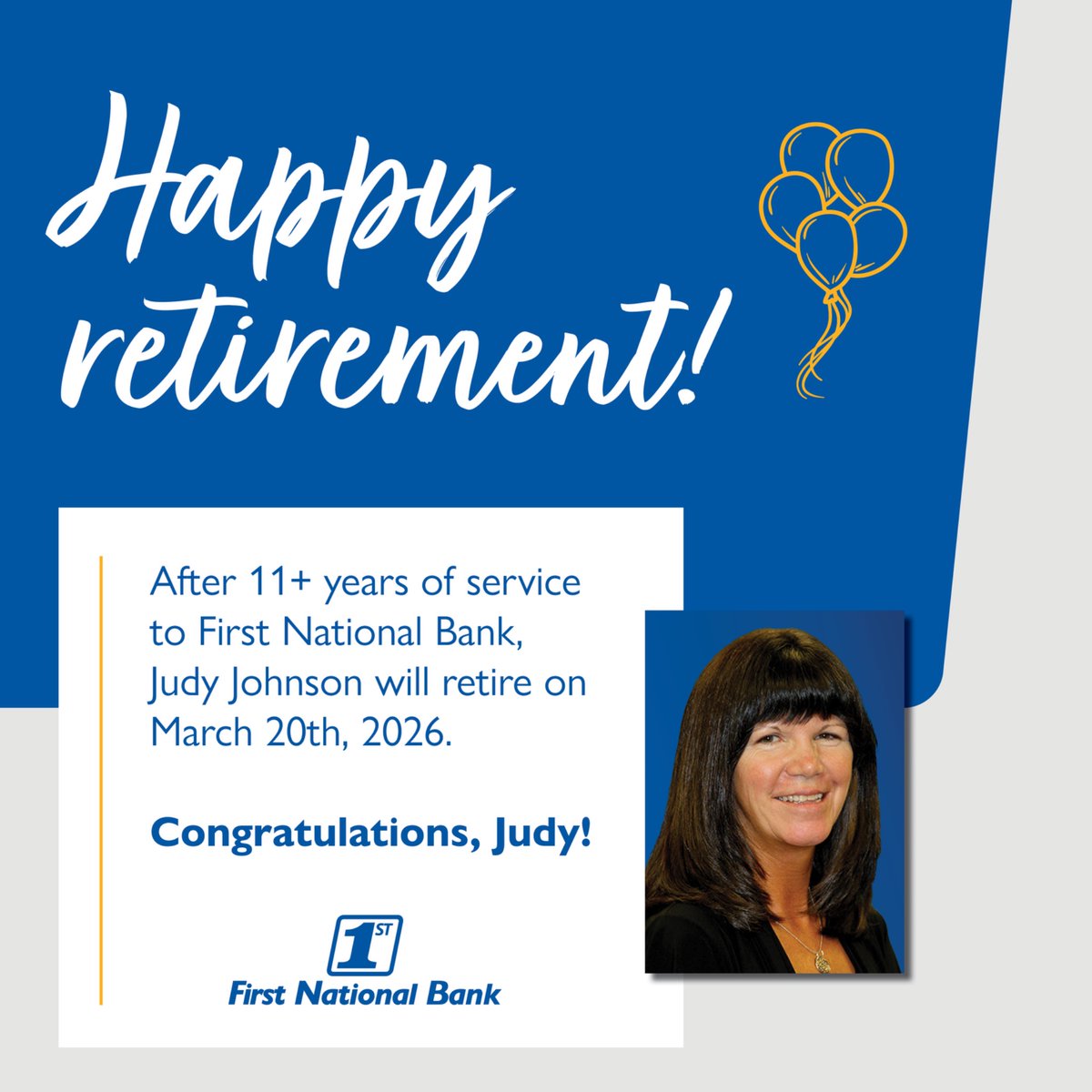 First National Bank tweet media