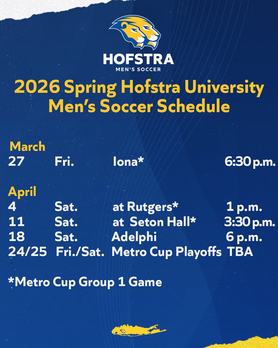 Hofstra Men's Soccer tweet media