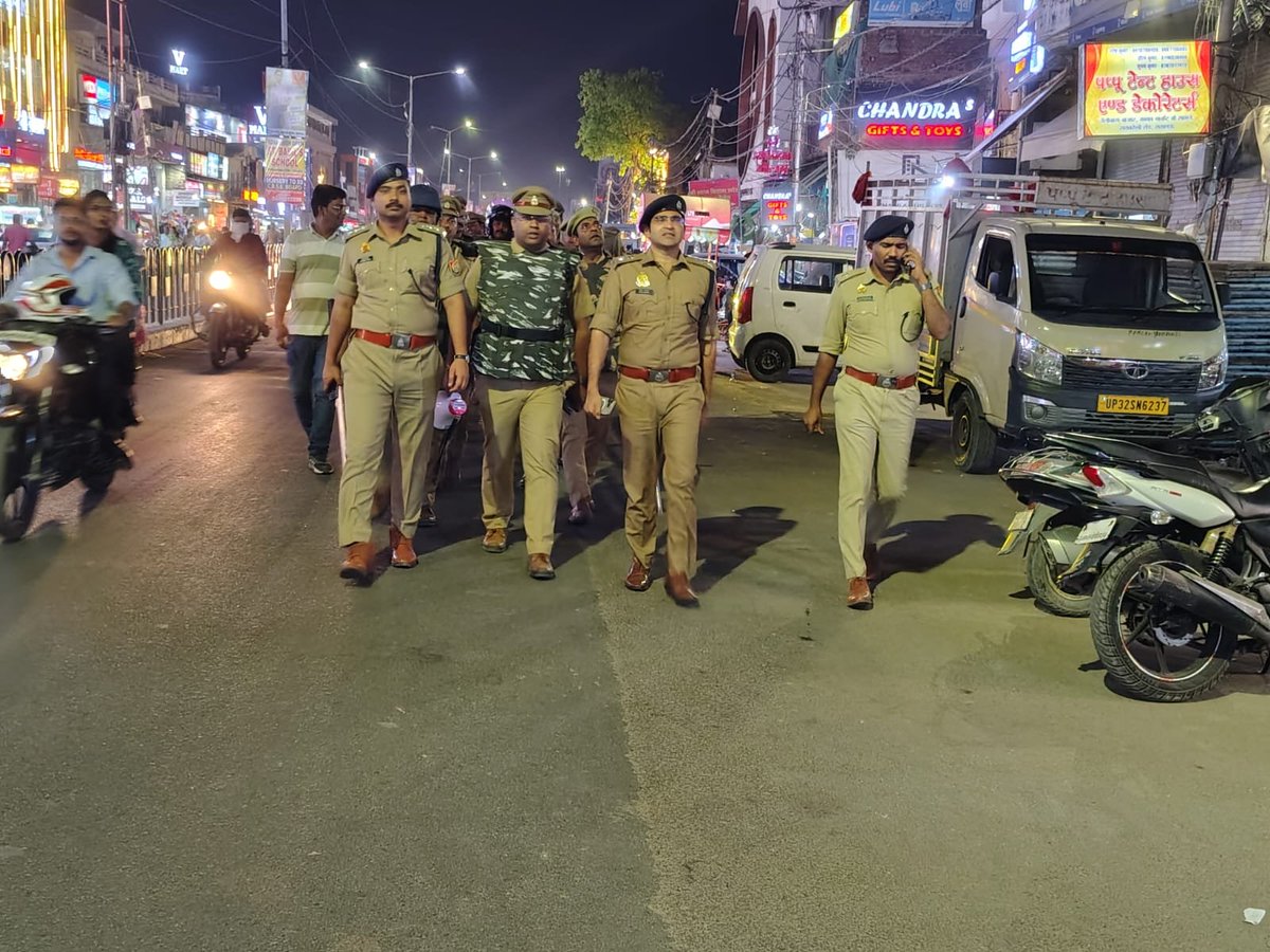 LUCKNOW POLICE tweet media