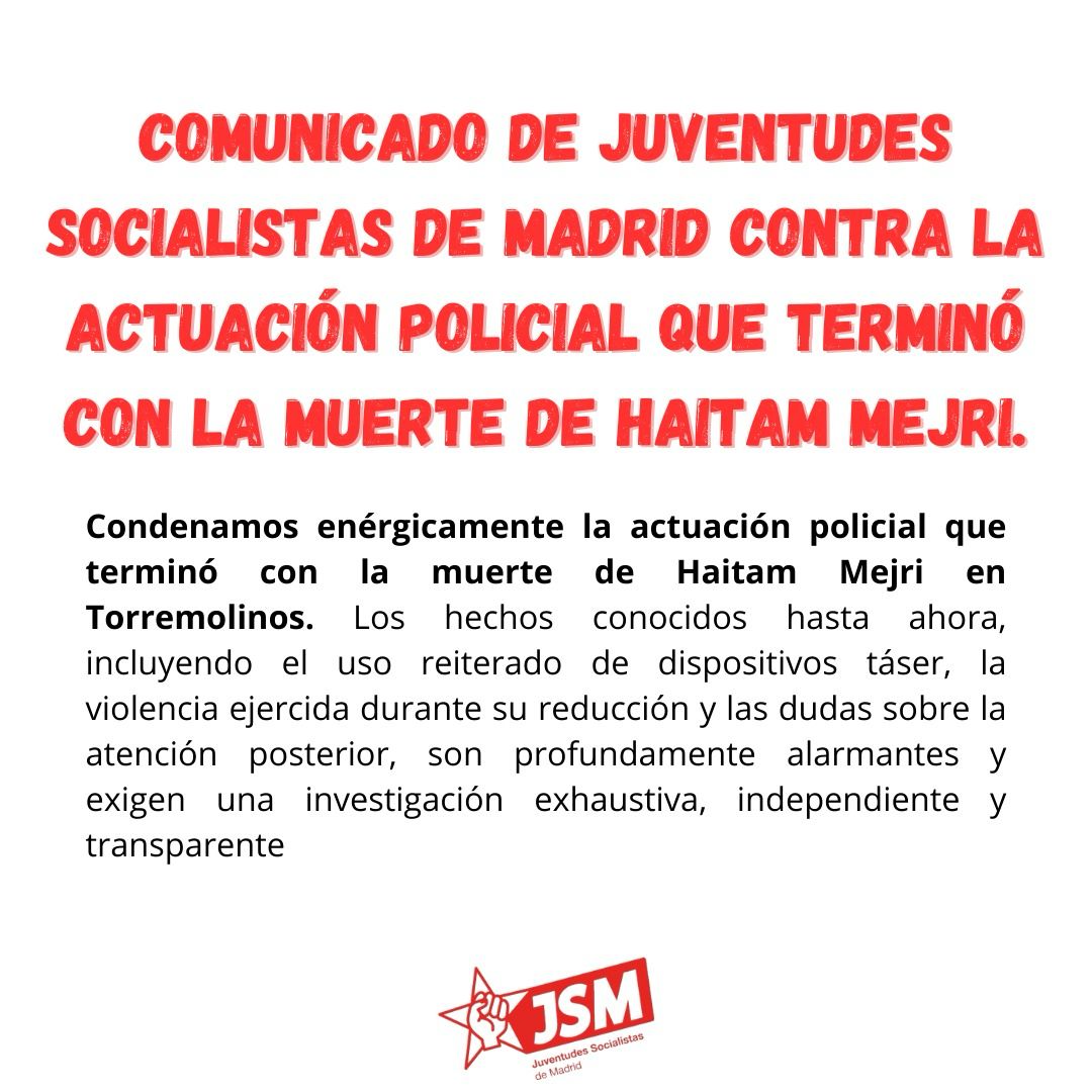 Juventudes Socialistas de Madrid tweet media