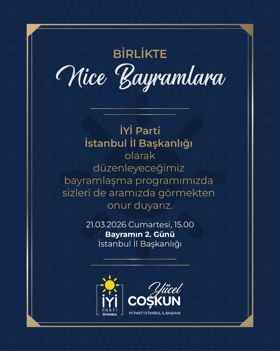 İYİ Parti İstanbul tweet media