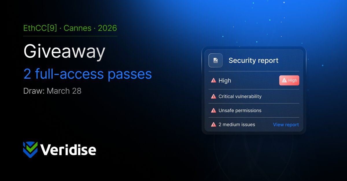 Veridise tweet media