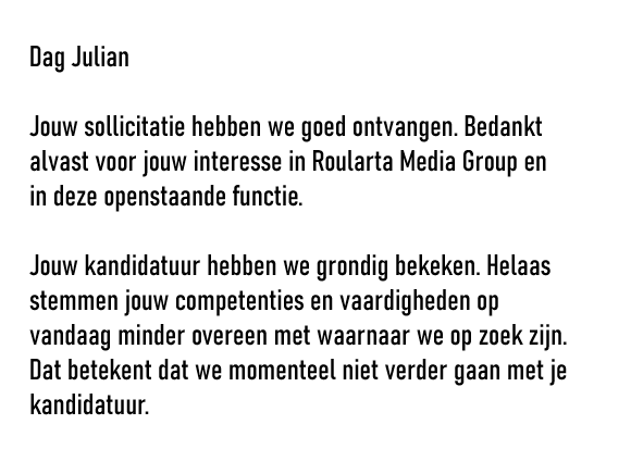 Julian De Backer tweet media