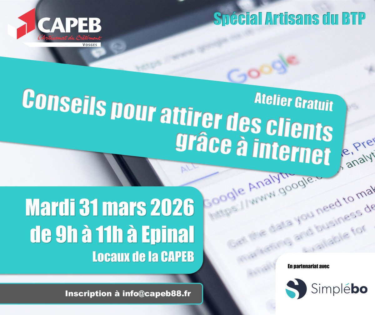 CAPEB Vosges tweet media