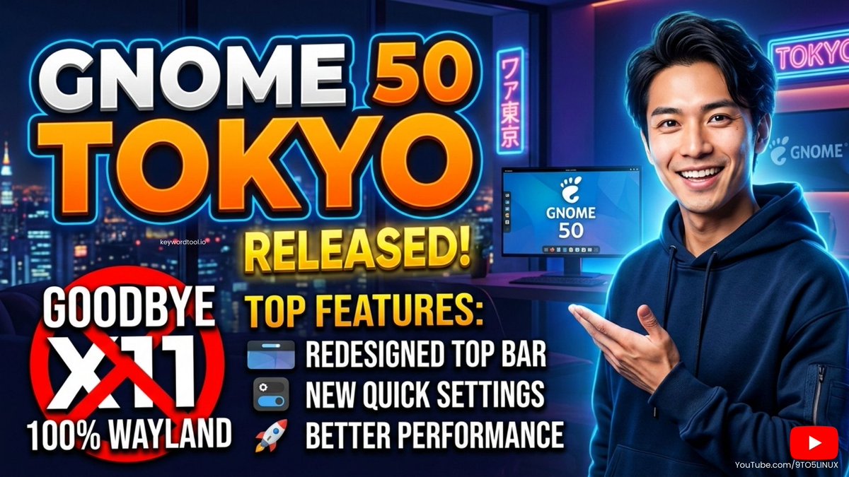 9to5LinuxOfficial tweet media